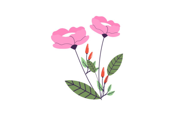Floral Cute Vector Review for Embroidery Projects