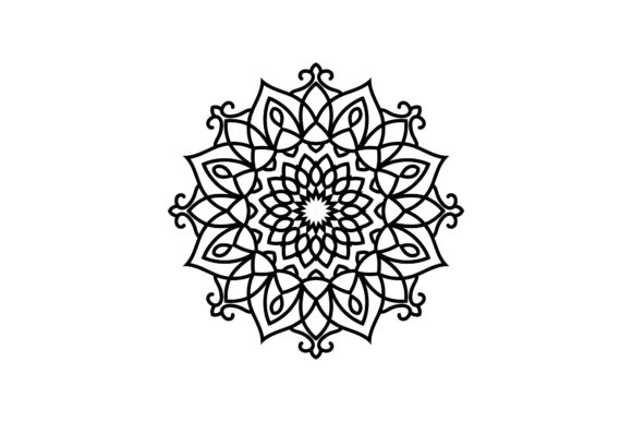 Floral Mandala Ornament Decoration Graphics and Illustrations