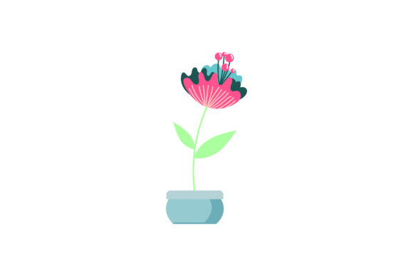 Floral Nature Pot Beauty Vector Graphics and Illustrations Review