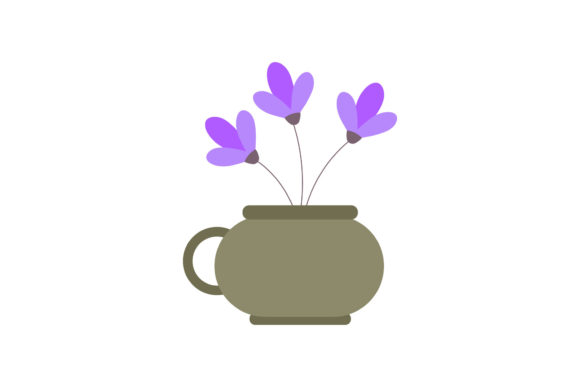 Floral Pot Gardening Botany Graphics and Illustrations Review