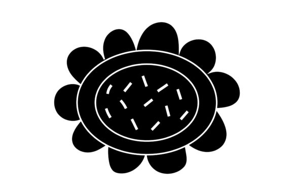 Floral Sunflower Silhouette Graphics and Illustrations Review