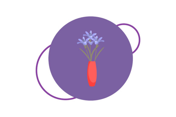 Flowers Nature Floral Icon Graphics for Digital Selling
