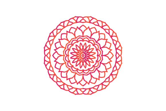 Mandala Indian Floral Ornament - A Versatile Graphic Illustration