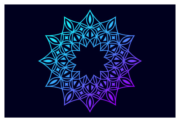 Printable Mandala Floral Style Pattern Graphics and Illustrations Review